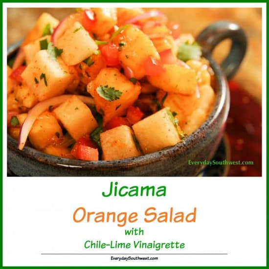 Jicama Orange Salad Chile Lime Vinaigrette
