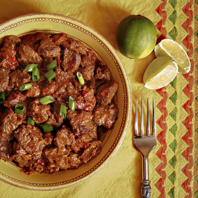 Authentic Chile Recipe or Red Chile Beef Recipe