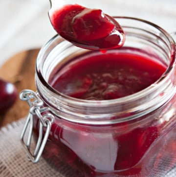 Sweet Cherry Sauce Recipe