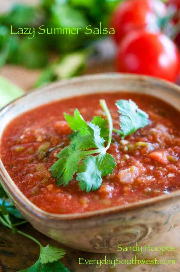 Healthy and Easy Roasted Tomato Salsa Recipe