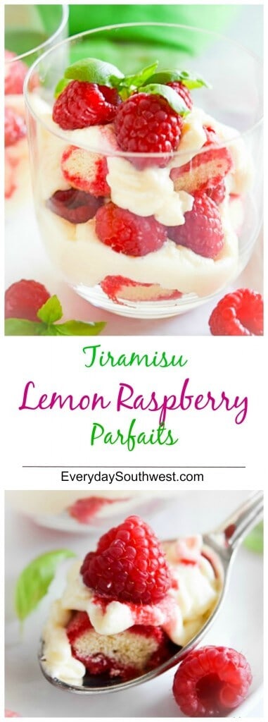 Lemon Raspberry Tiramisu Parfait Everyday Southwest
