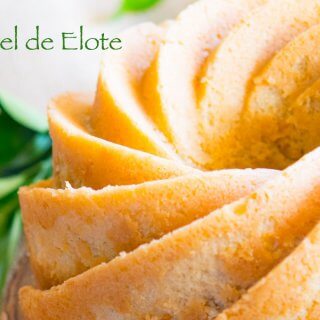 Fresh Corn Pound Cake or Pastel de Elote
