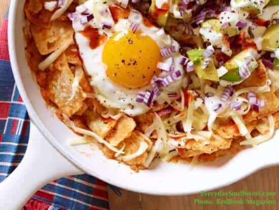 Chilaquiles Recipe with Fresh Roasted Salsa