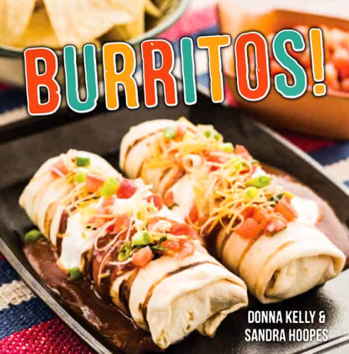 Burritos Cookbook by Sandra Hoopes and Donna Kelly