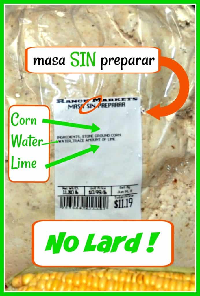 Masa Sin Preparar -how to buy fresh masa