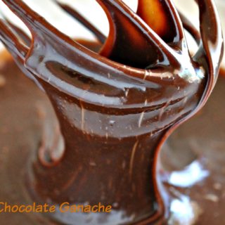 Nutella Chocolate Ganache is Ready to Pour #NutellaRecipe #ChocolateGanache #NutellaGanache #NutellaFrosting