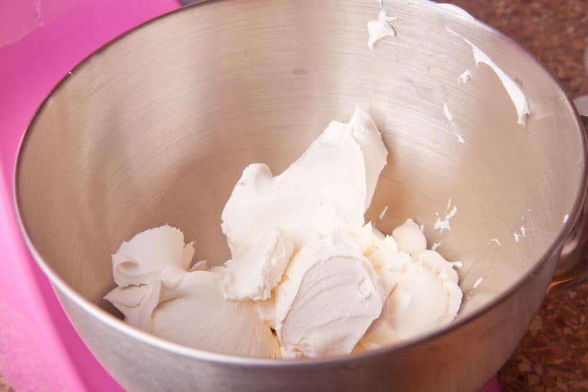 Soften the cream cheese before mixing