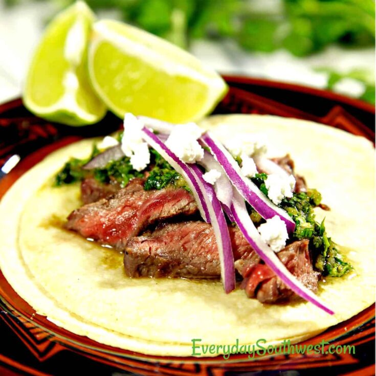 Carne Asada Tacos or Grilled Steak Tacos