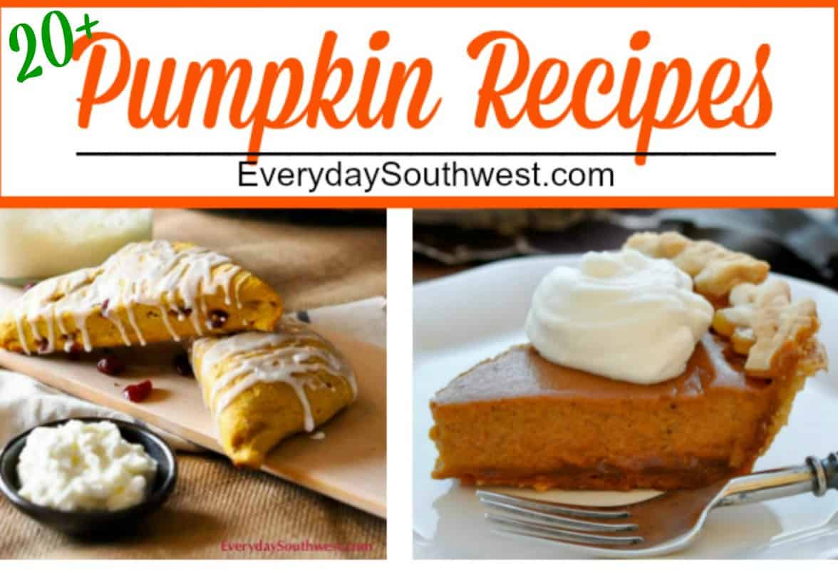 Pumpkin Recipes for dinner or dessert