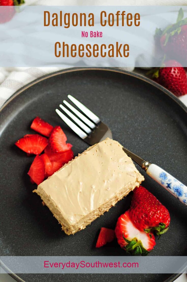 Dalgona Coffee Cheesecake Recipe