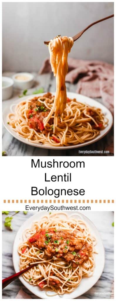 Best Mushroom Lentil Bolognese Everyday Southwest