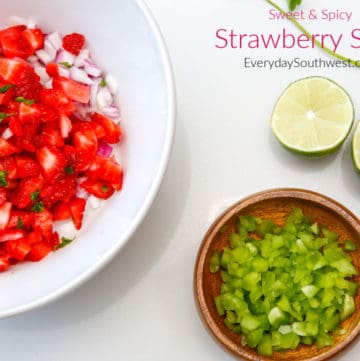 Strawberry Salsa Recipe -Sweet and Spicy