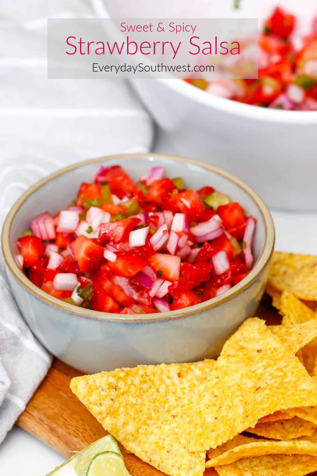 Strawberry Salsa Recipe Sweet and Spicy.