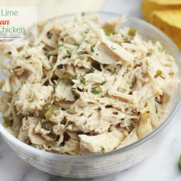 Mexican Shredded Chicken in the Slow Cooker