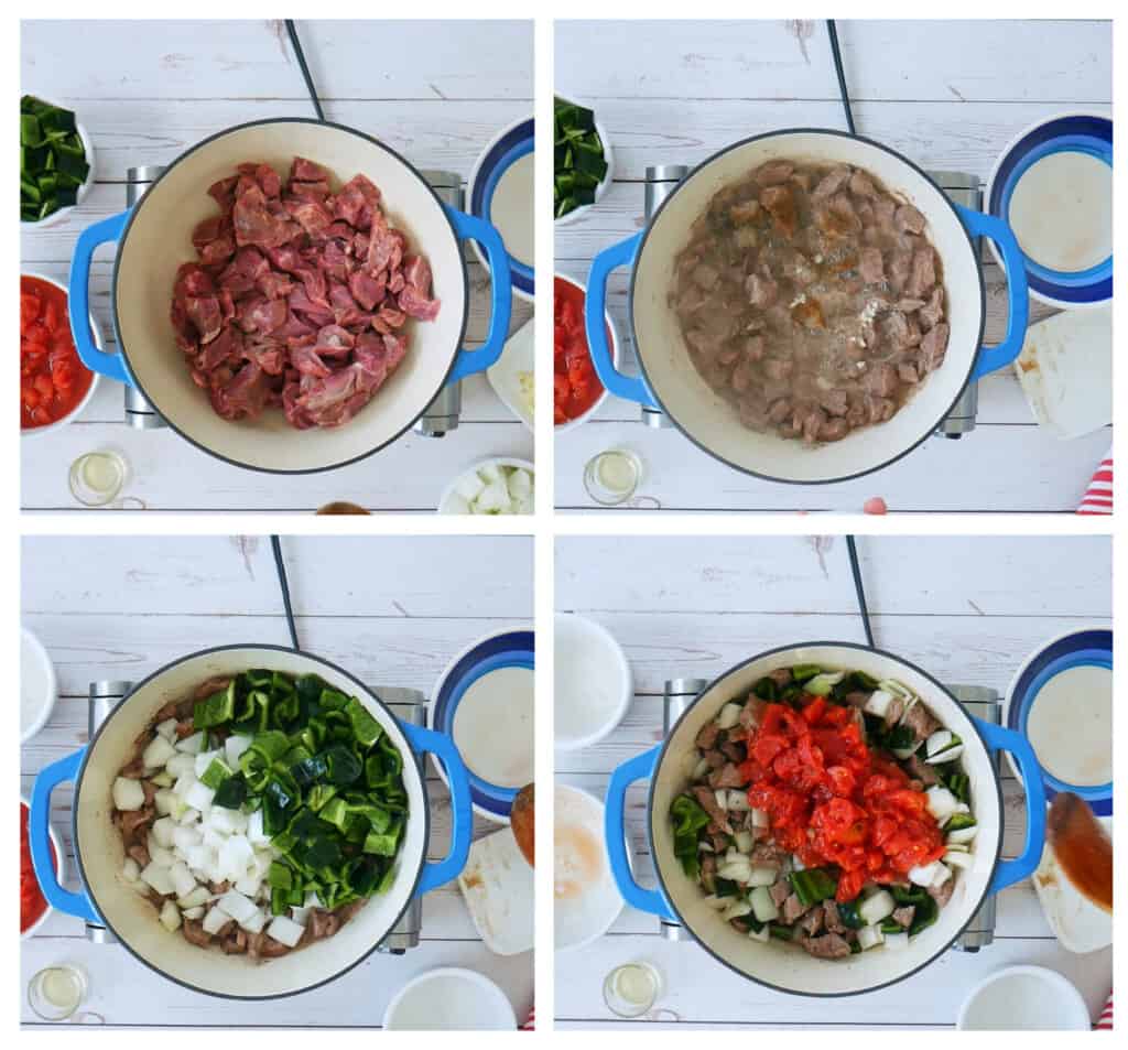 How to make Carne Picada or Mexican Chopped Beef