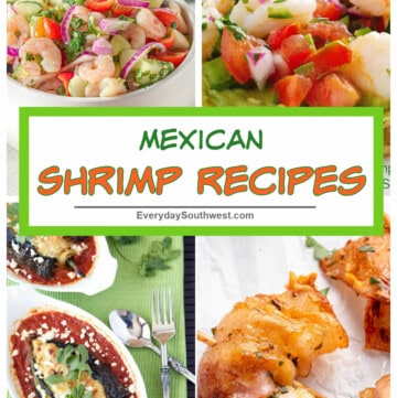 Mexican Shrimp Recipes for tacos, burritos, shrimp cocktails and more.