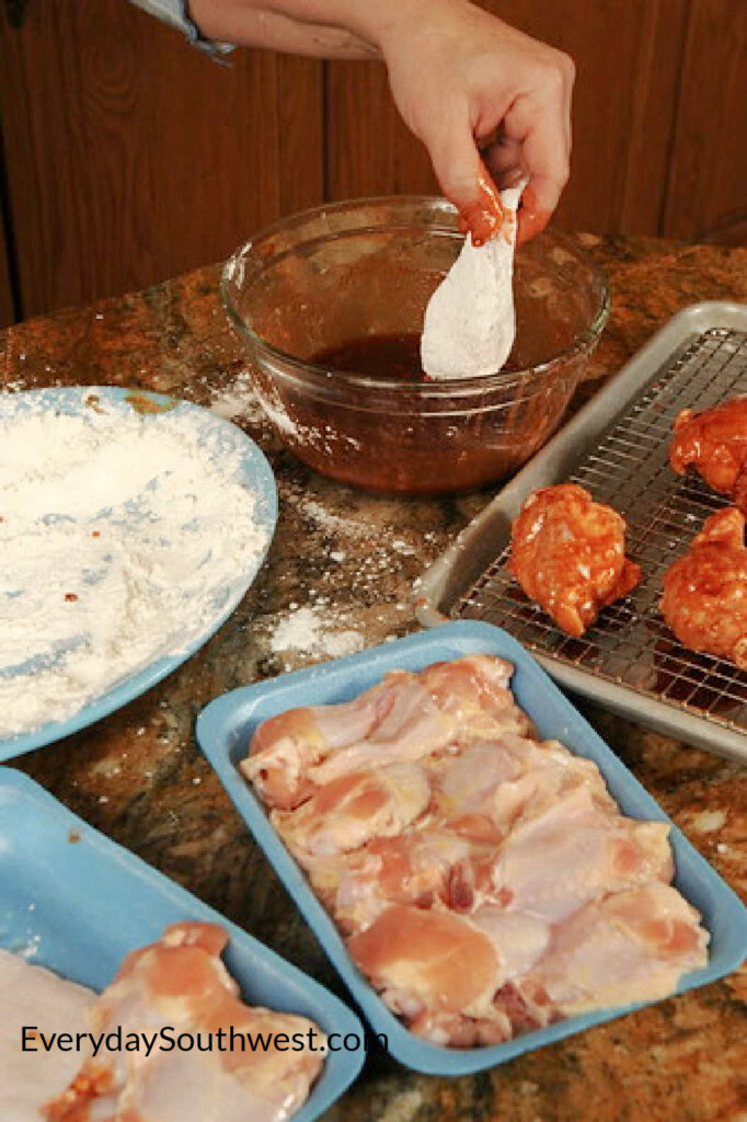 How to make sweet and spicy chicken wings.