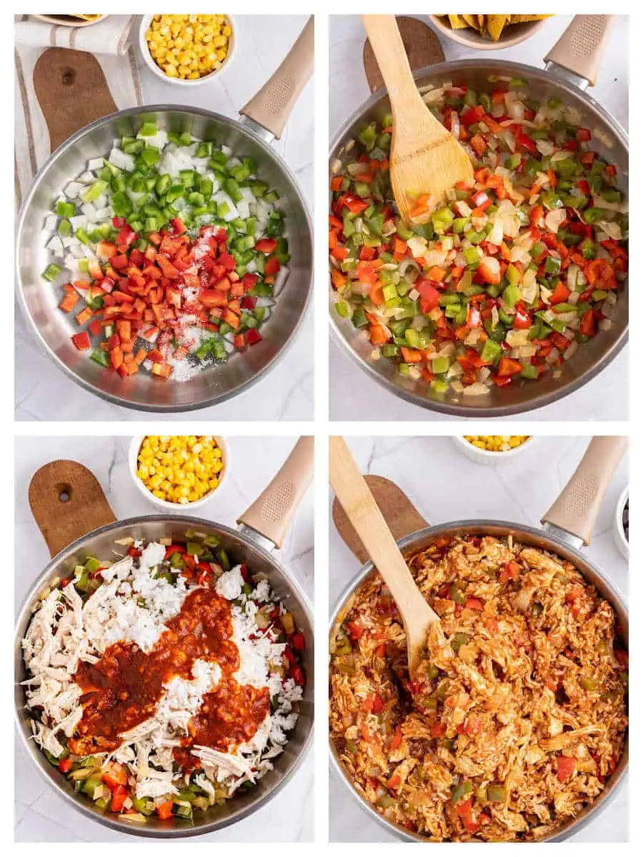 How to Make Mexican Chicken Casserole with Shredded Chicken