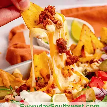 Chorizo Nachos Recipe on a Sheet Pan