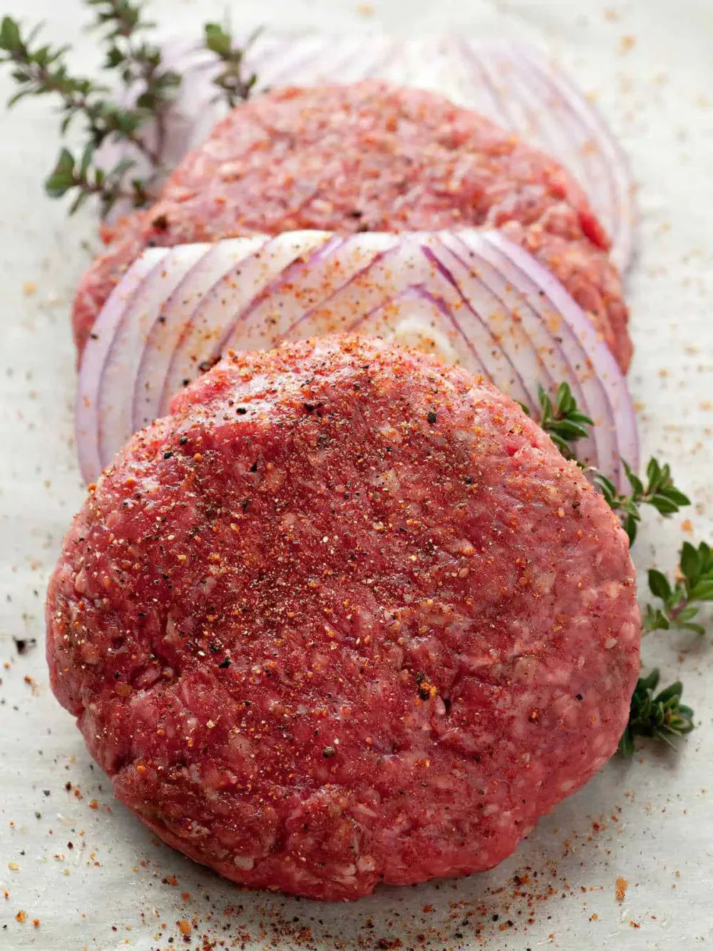 Chorizo and Beef Patties for Mexicali Burgers