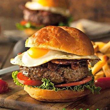 Mexicali Burgers with Chorizo and Eggs